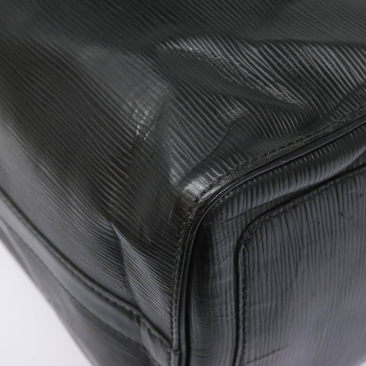 Louis Vuitton Speedy 30 Black Leather Handbag (Pre-Owned) Size ONE SIZE - 7 Thumbnail