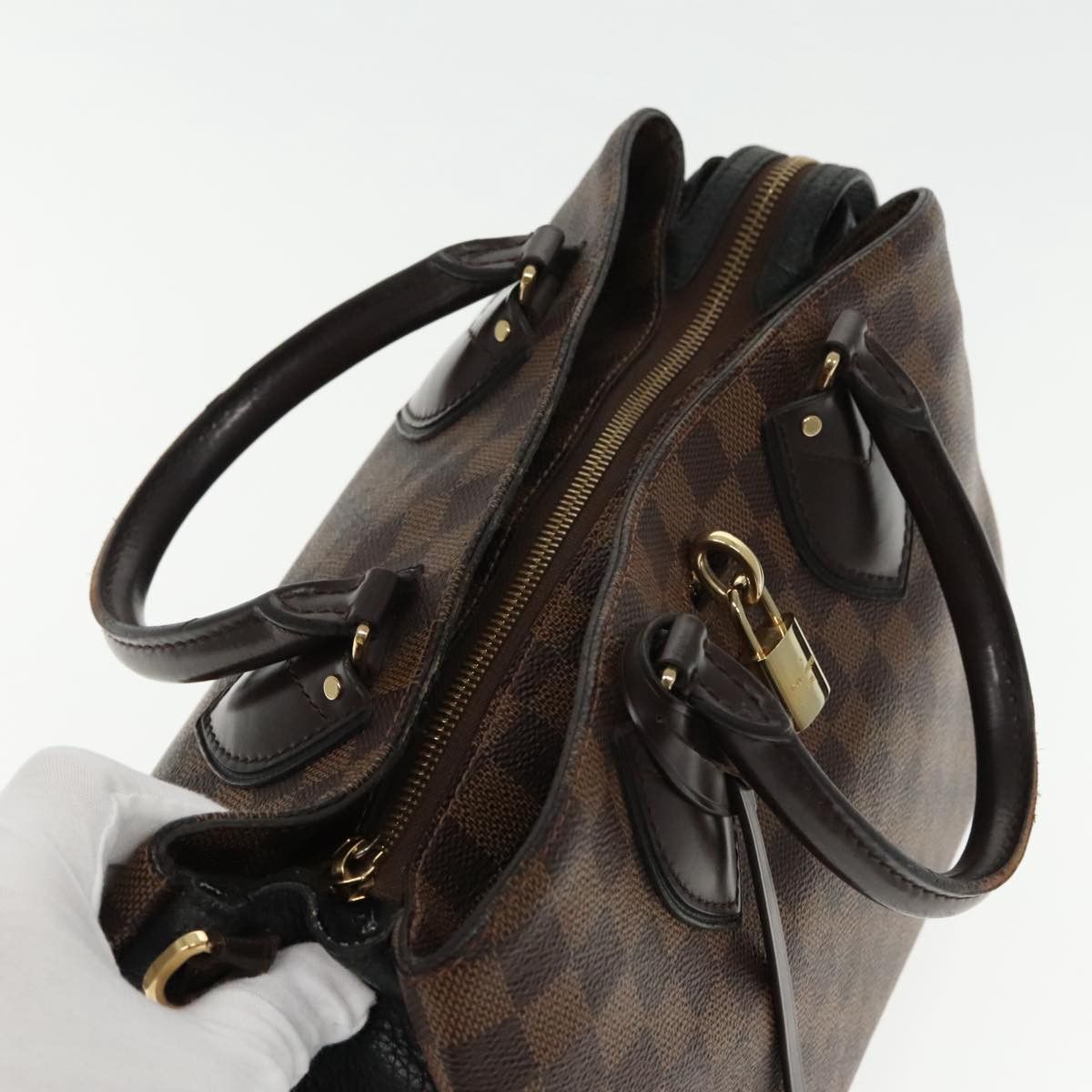 Louis Vuitton Normandy Brown Canvas Handbag (Pre-Owned) Size ONE SIZE - 6 Thumbnail