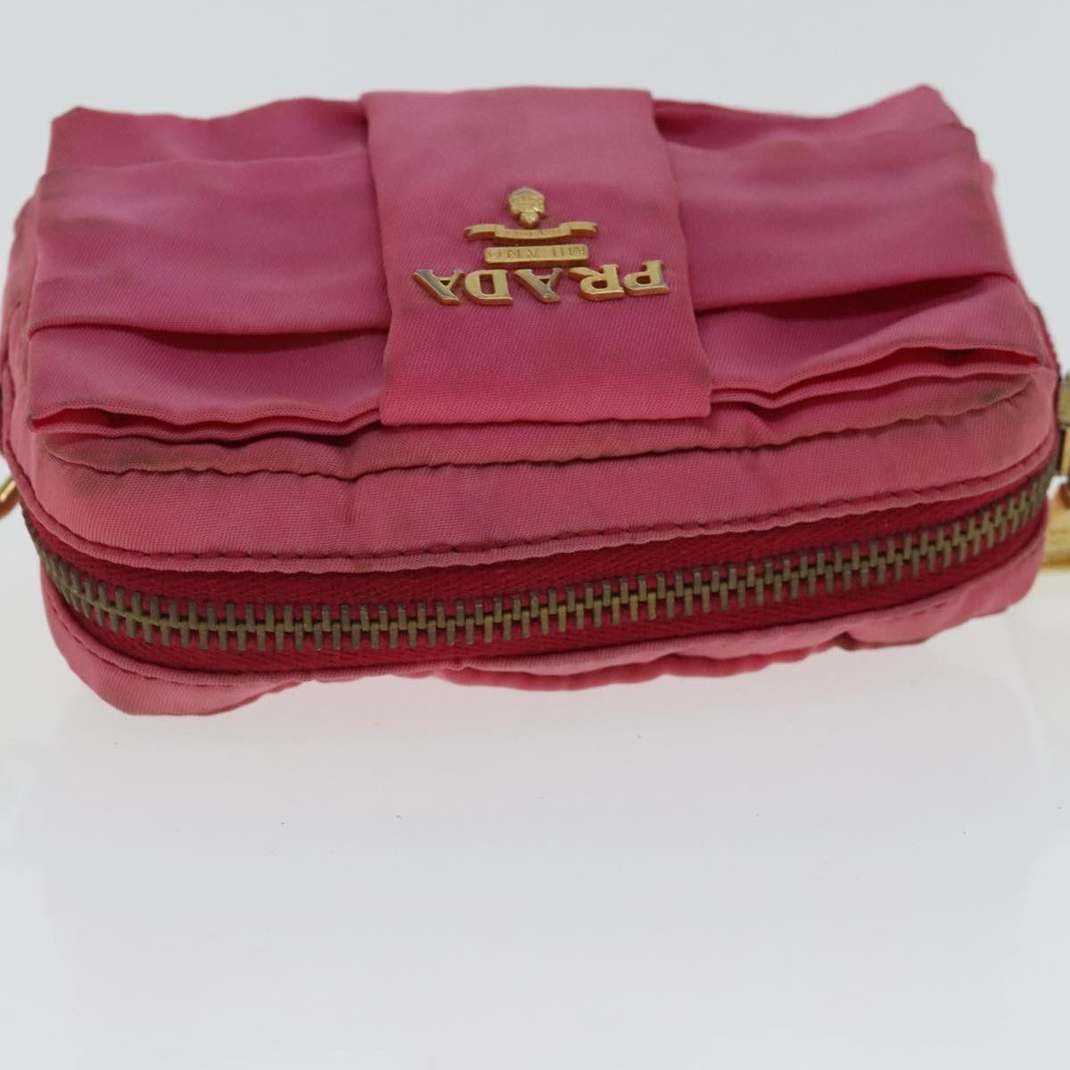 Prada Ribbon Pink Synthetic Clutch Bag (Pre-Owned) Size ONE SIZE - 14 Thumbnail