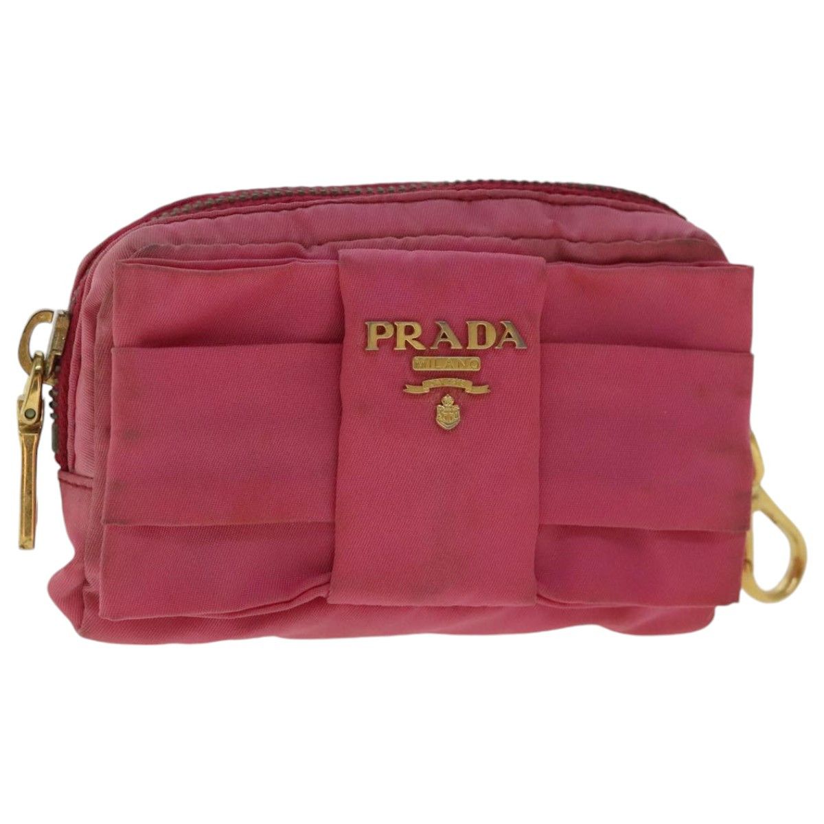 Prada Ribbon Pink Synthetic Clutch Bag (Pre-Owned) Size ONE SIZE - 13 Thumbnail