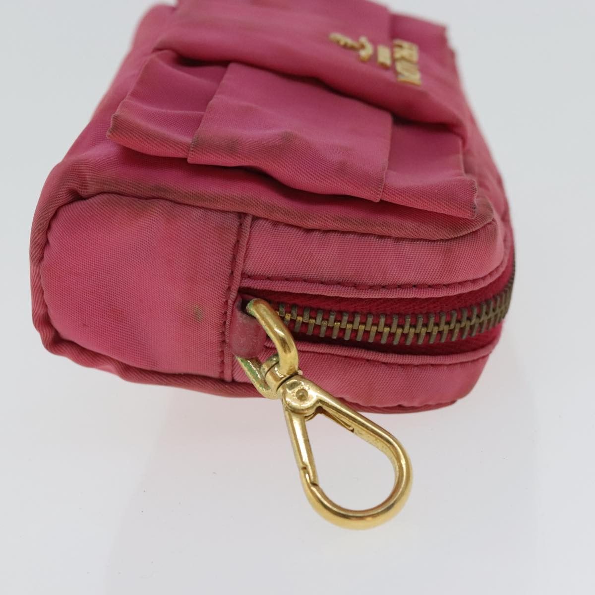 Prada Ribbon Pink Synthetic Clutch Bag (Pre-Owned) Size ONE SIZE - 3 Thumbnail
