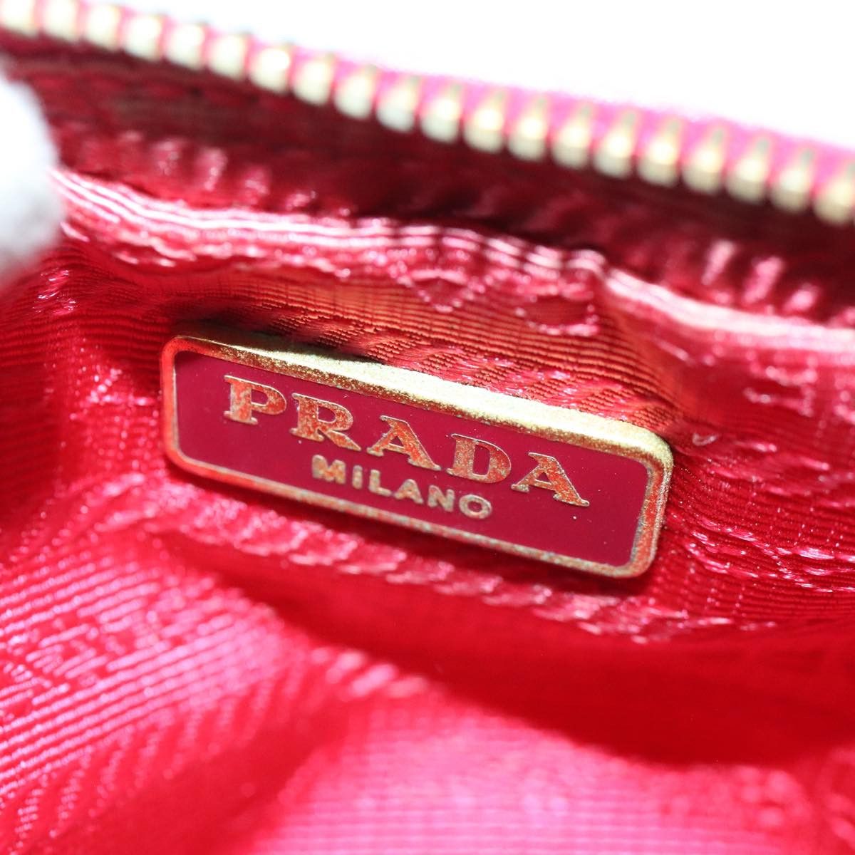 Prada Ribbon Pink Synthetic Clutch Bag (Pre-Owned) Size ONE SIZE - 12 Thumbnail