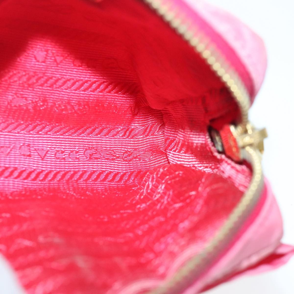 Prada Ribbon Pink Synthetic Clutch Bag (Pre-Owned) Size ONE SIZE - 18 Thumbnail