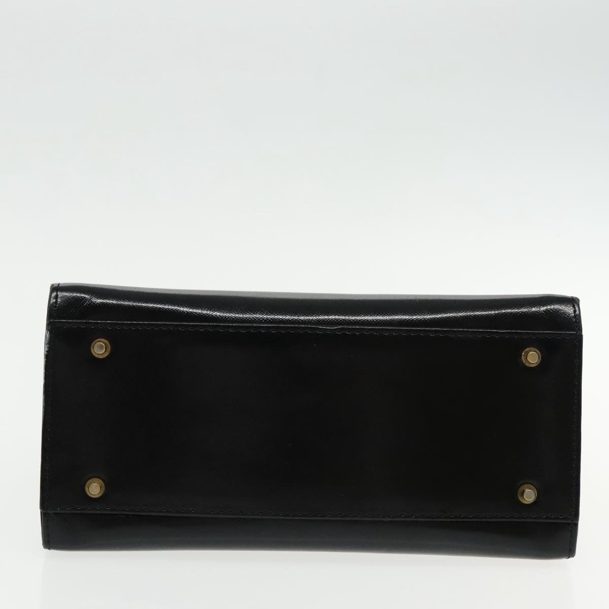 Versace Gianni Black Leather Handbag (Pre-Owned) Size ONE SIZE - 18 Thumbnail