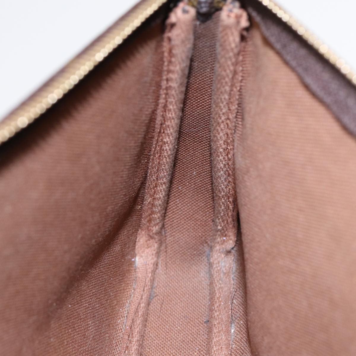 Louis Vuitton Pochette Accessoire Brown Canvas Clutch Bag (Pre-Owned) Size ONE SIZE - 10 Thumbnail