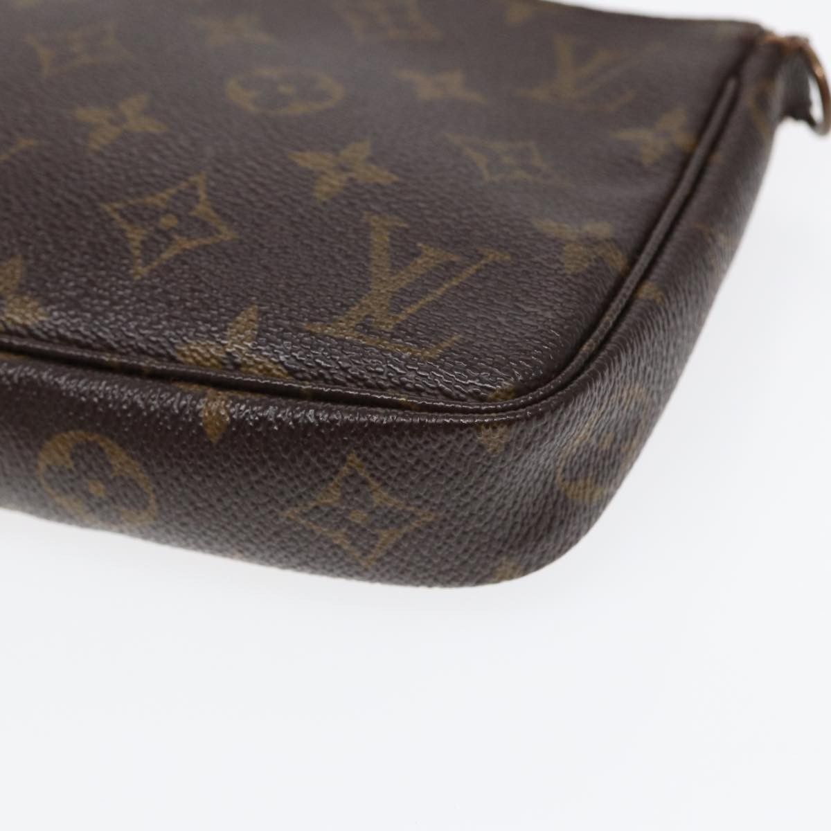 Louis Vuitton Pochette Accessoire Brown Canvas Clutch Bag (Pre-Owned) Size ONE SIZE - 5 Thumbnail