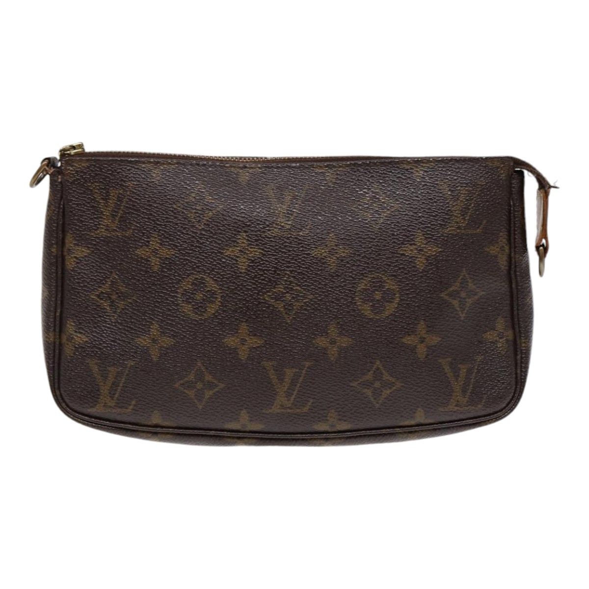 Louis Vuitton Pochette Accessoire Brown Canvas Clutch Bag (Pre-Owned) Size ONE SIZE - 2 Thumbnail