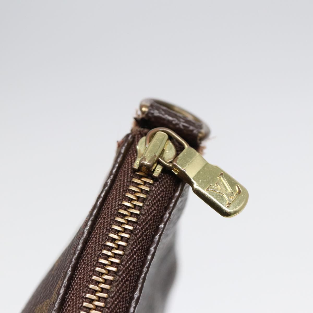 Louis Vuitton Pochette Accessoire Brown Canvas Clutch Bag (Pre-Owned) Size ONE SIZE - 11 Thumbnail
