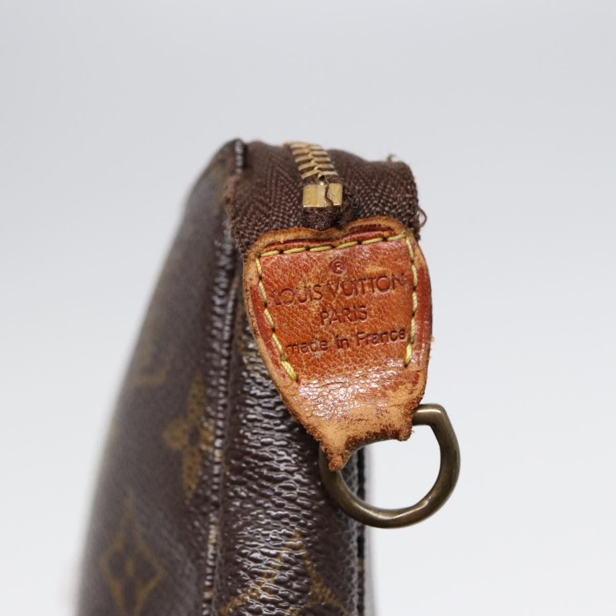 Louis Vuitton Pochette Accessoire Brown Canvas Clutch Bag (Pre-Owned) Size ONE SIZE - 14 Thumbnail