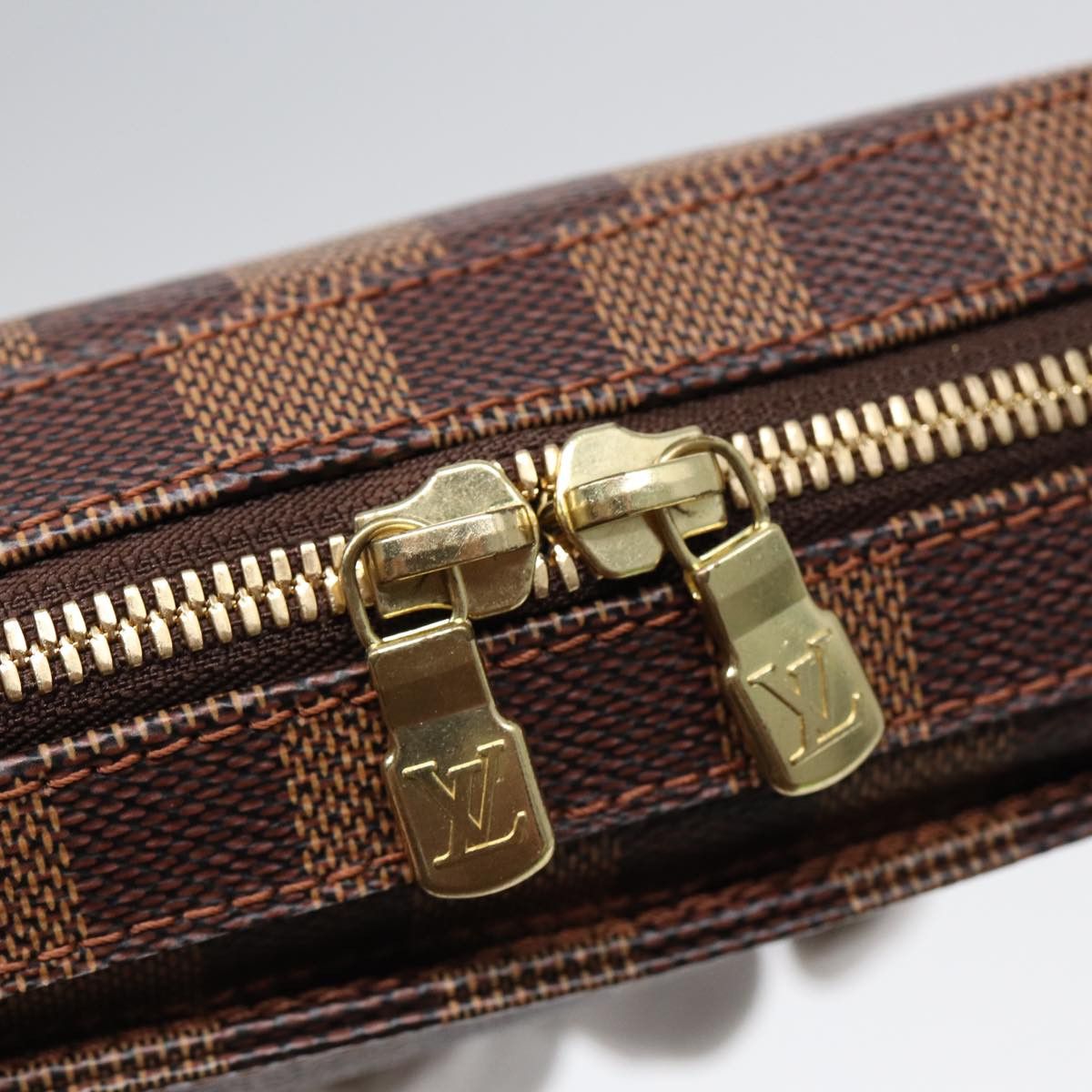 Louis Vuitton Geronimos Brown Canvas Clutch Bag (Pre-Owned) Size ONE SIZE - 11 Thumbnail