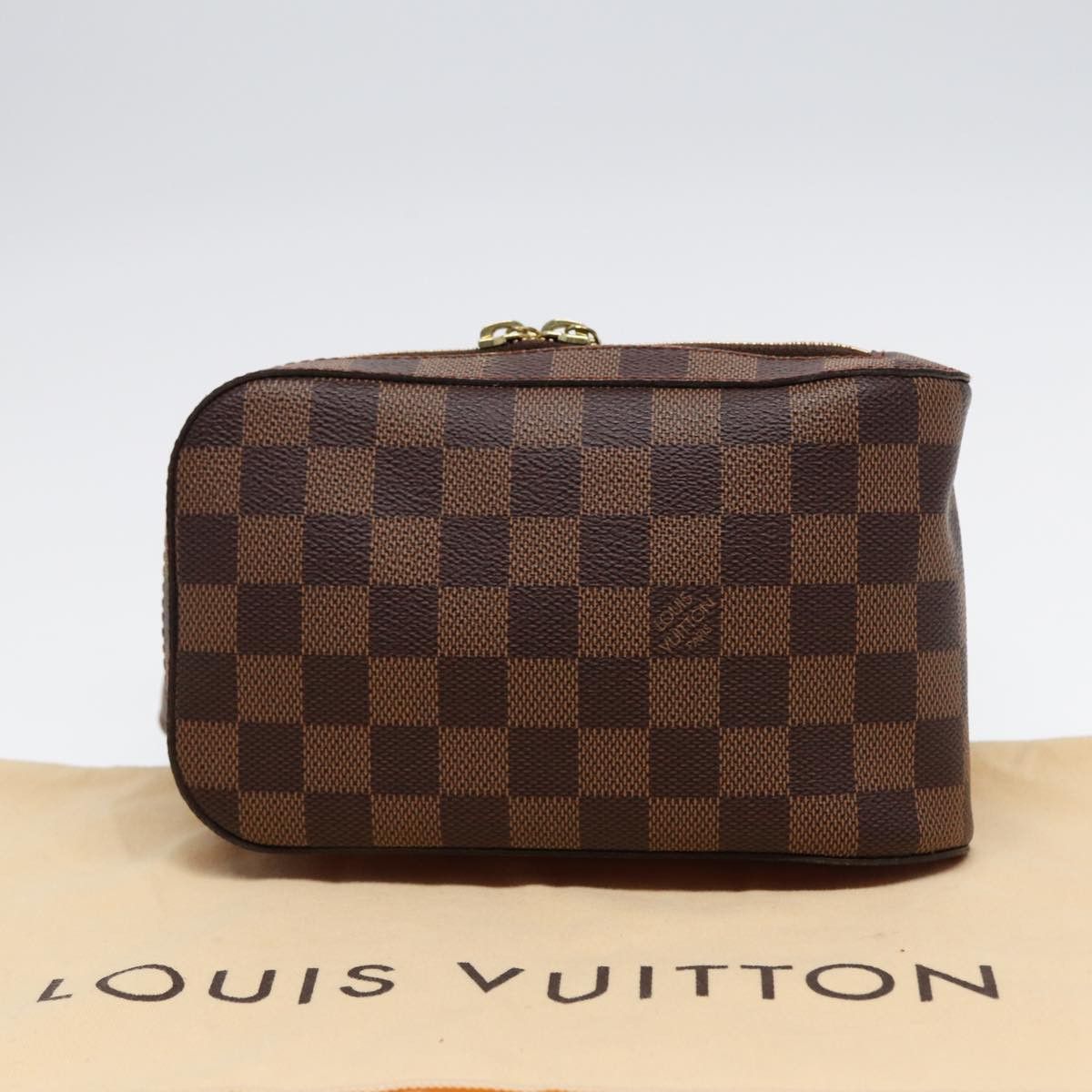 Louis Vuitton Geronimos Brown Canvas Clutch Bag (Pre-Owned) Size ONE SIZE - 15 Thumbnail