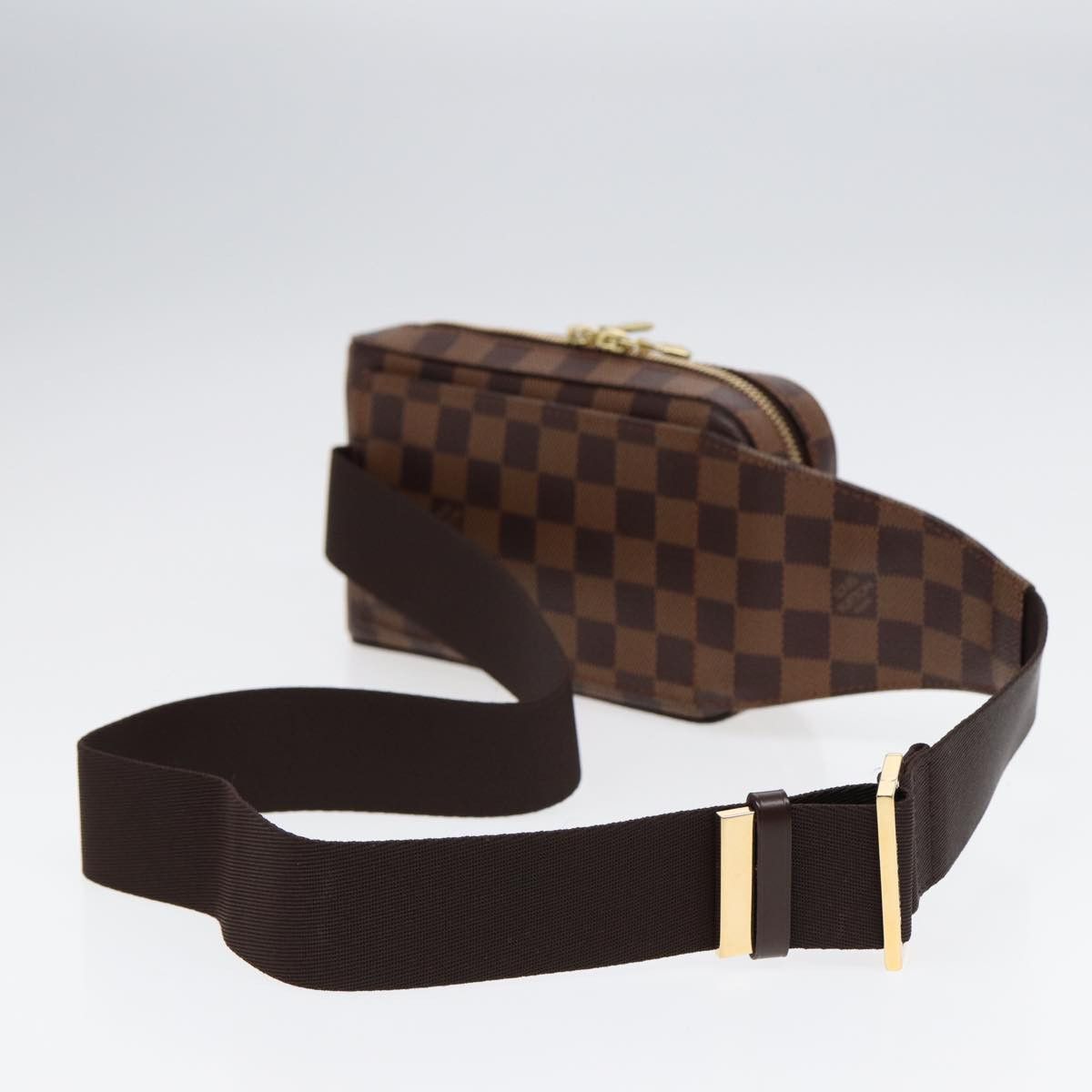 Louis Vuitton Geronimos Brown Canvas Clutch Bag (Pre-Owned) Size ONE SIZE - 5 Thumbnail