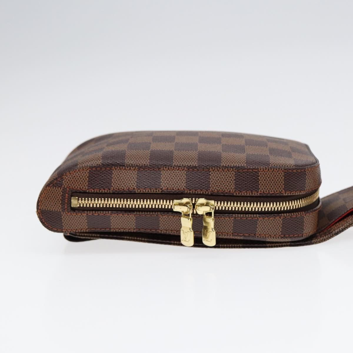 Louis Vuitton Geronimos Brown Canvas Clutch Bag (Pre-Owned) Size ONE SIZE - 3 Thumbnail