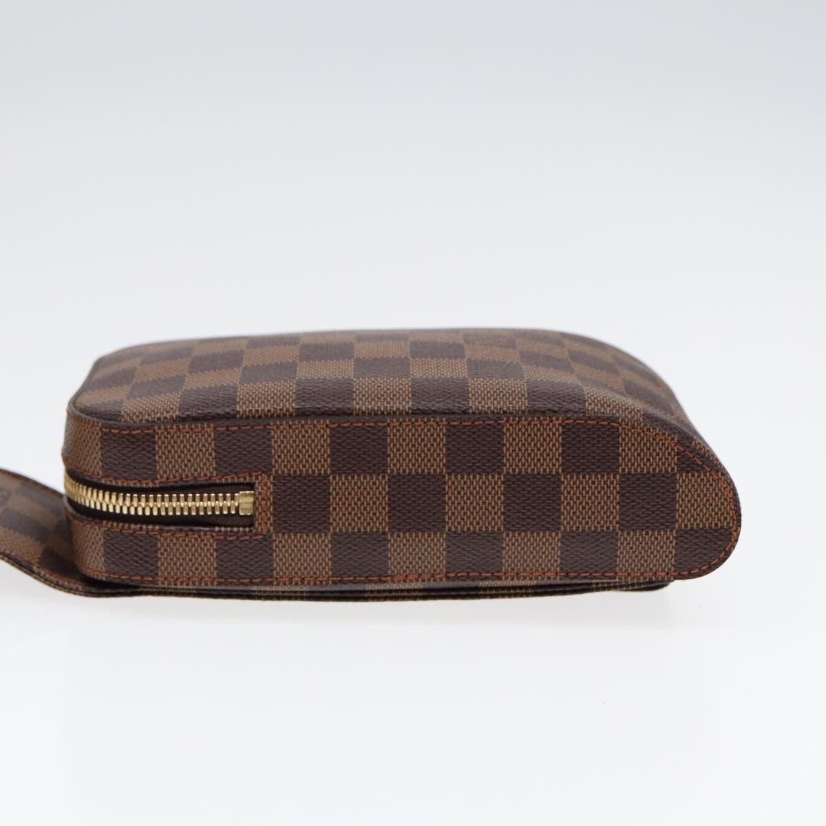 Louis Vuitton Geronimos Brown Canvas Clutch Bag (Pre-Owned) Size ONE SIZE - 4 Thumbnail