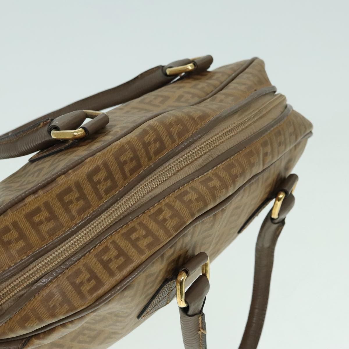 Fendi Brown Canvas Handbag (Pre-Owned) Size ONE SIZE - 17 Thumbnail