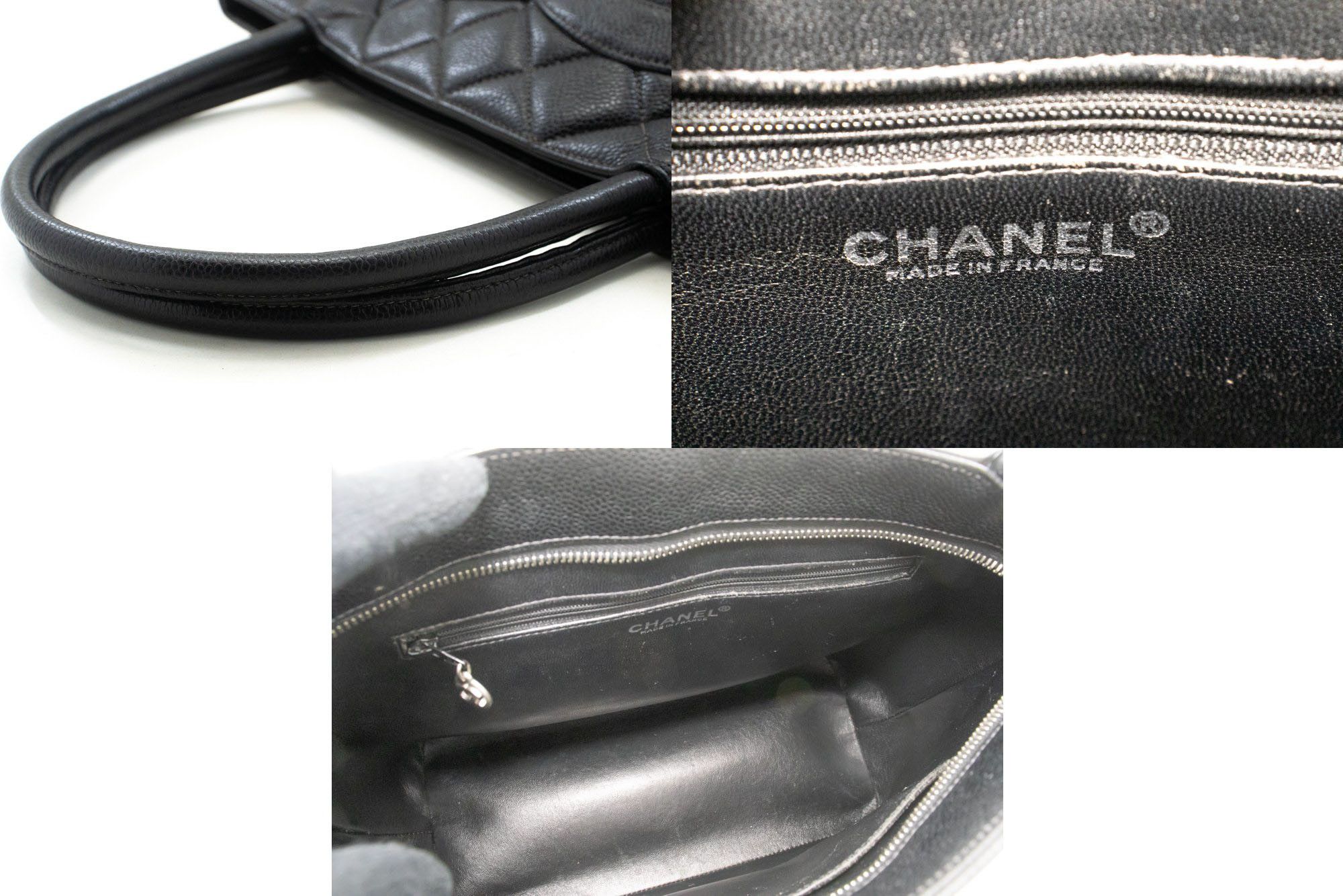 Chanel Medaillon Black Leather Shoulder Bag (Pre-Owned) Size ONE SIZE - 8 Thumbnail