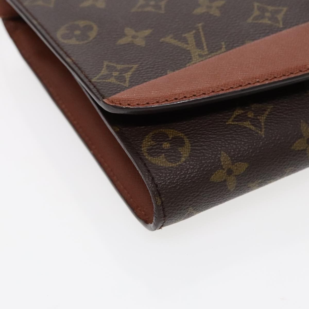 Louis Vuitton Bordeaux Brown Canvas Shoulder Bag (Pre-Owned) Size ONE SIZE - 10 Thumbnail