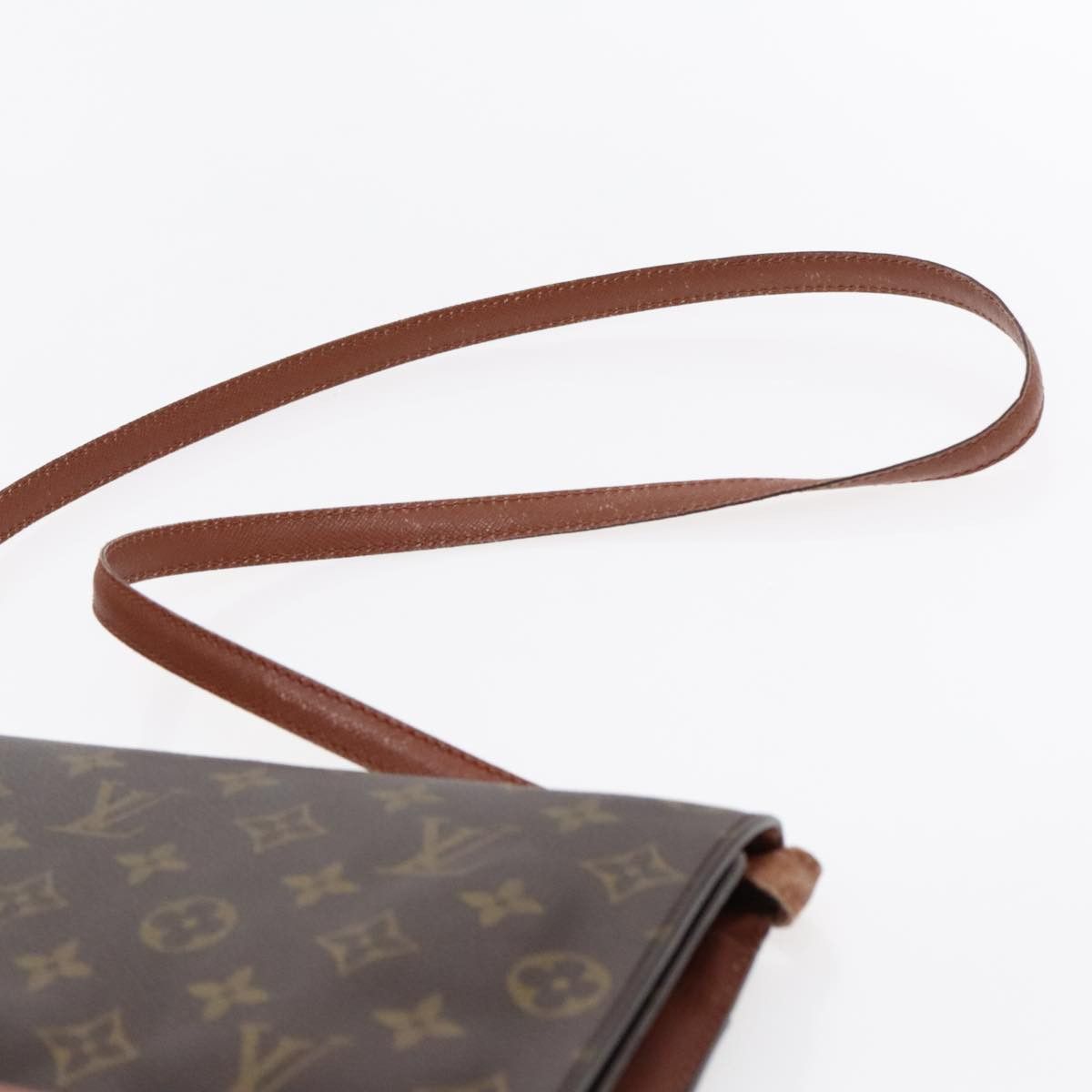Louis Vuitton Bordeaux Brown Canvas Shoulder Bag (Pre-Owned) Size ONE SIZE - 7 Thumbnail