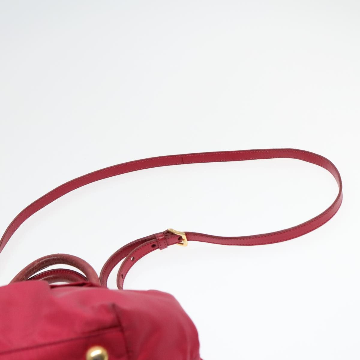 Prada Ribbon Pink Synthetic Shoulder Bag (Pre-Owned) Size ONE SIZE - 18 Thumbnail