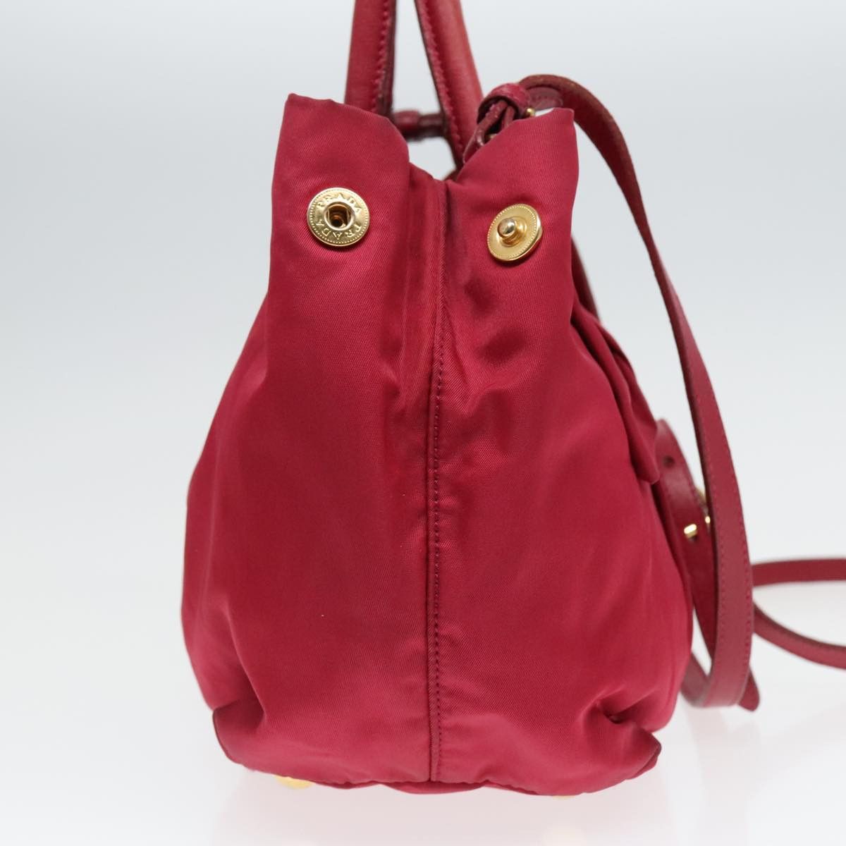 Prada Ribbon Pink Synthetic Shoulder Bag (Pre-Owned) Size ONE SIZE - 3 Thumbnail