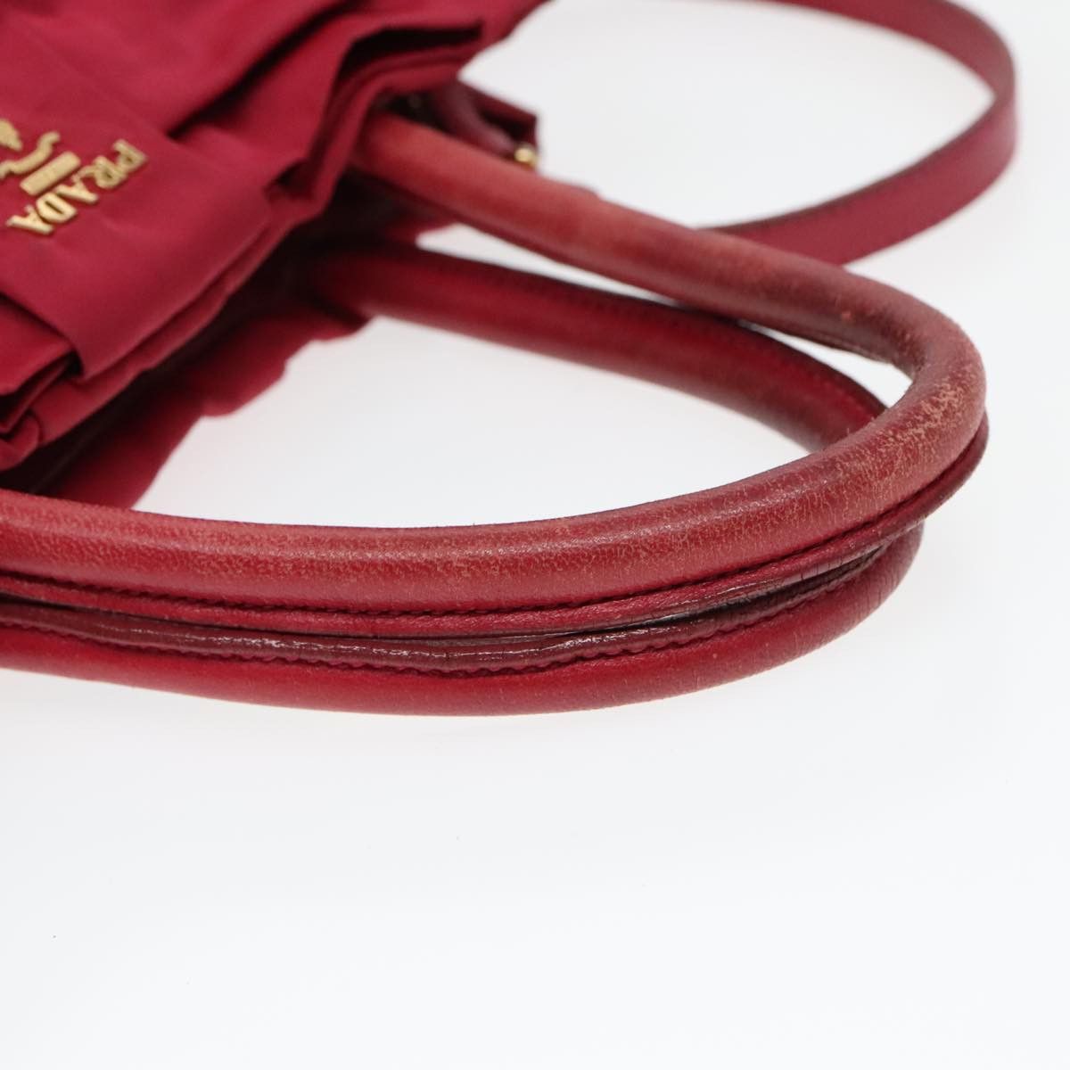 Prada Ribbon Pink Synthetic Shoulder Bag (Pre-Owned) Size ONE SIZE - 5 Thumbnail