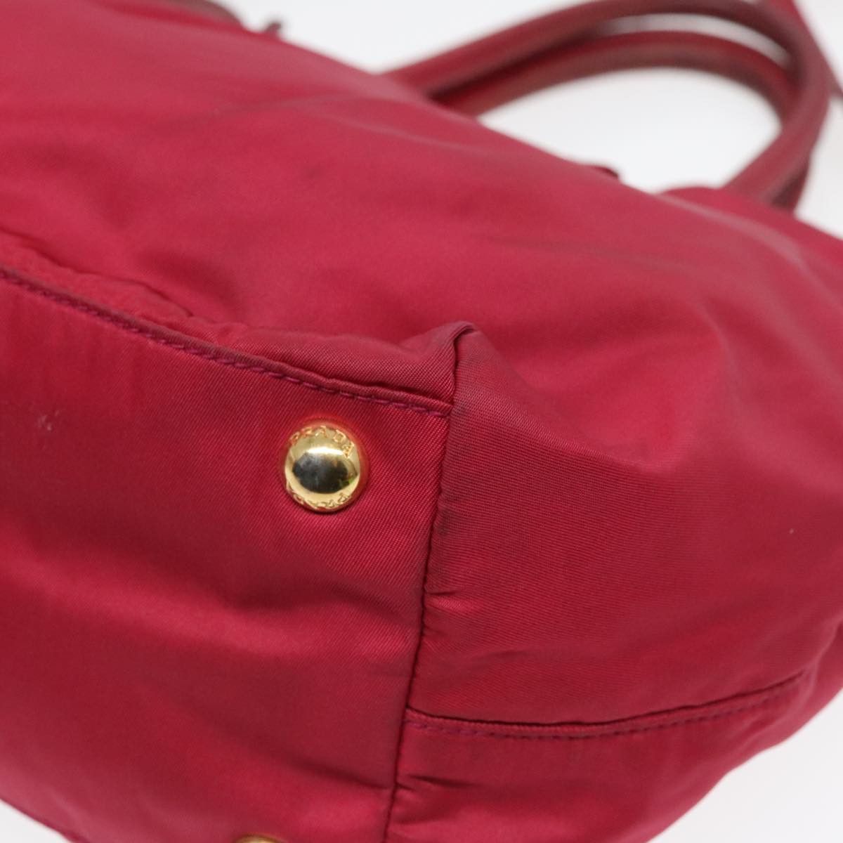 Prada Ribbon Pink Synthetic Shoulder Bag (Pre-Owned) Size ONE SIZE - 11 Thumbnail