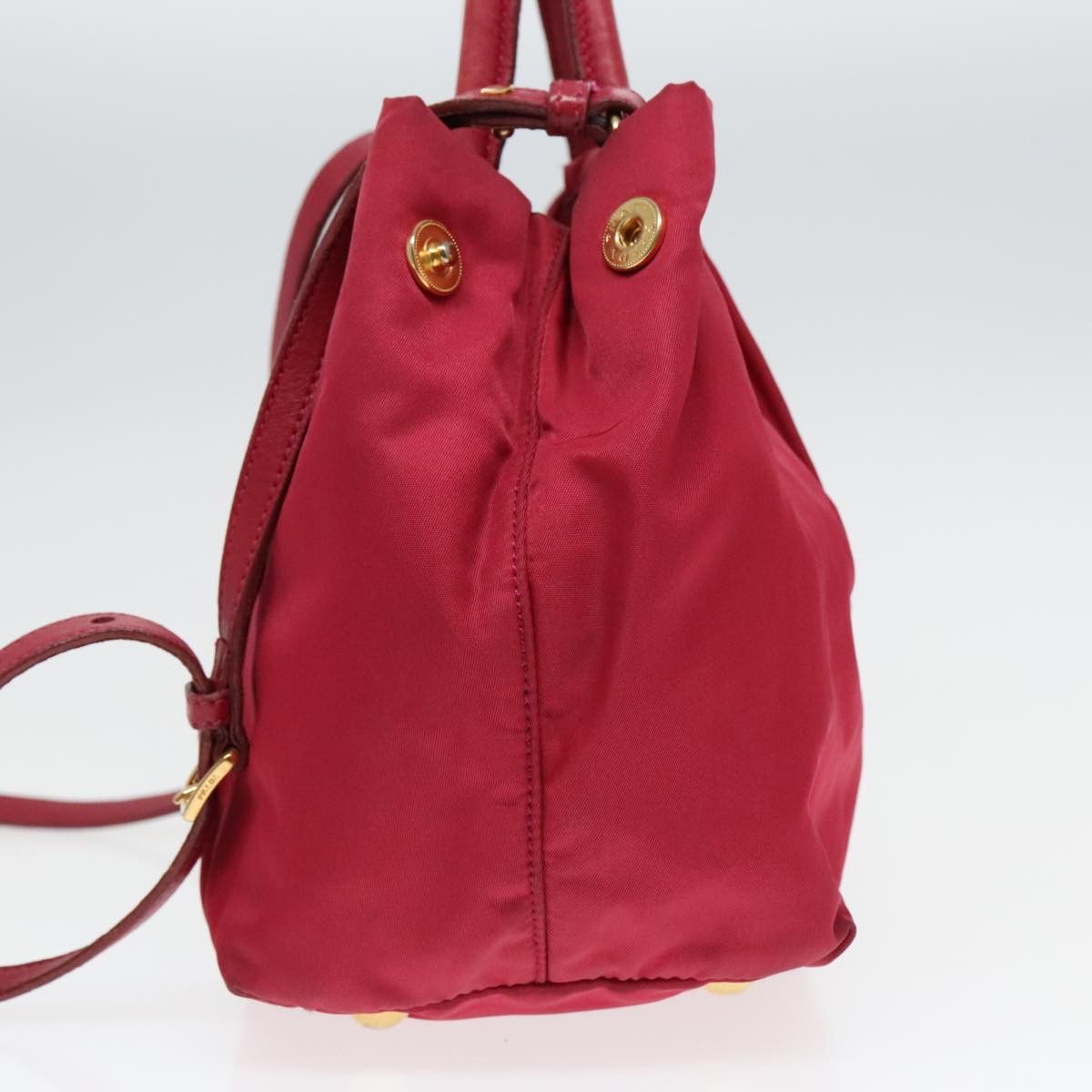 Prada Ribbon Pink Synthetic Shoulder Bag (Pre-Owned) Size ONE SIZE - 4 Thumbnail