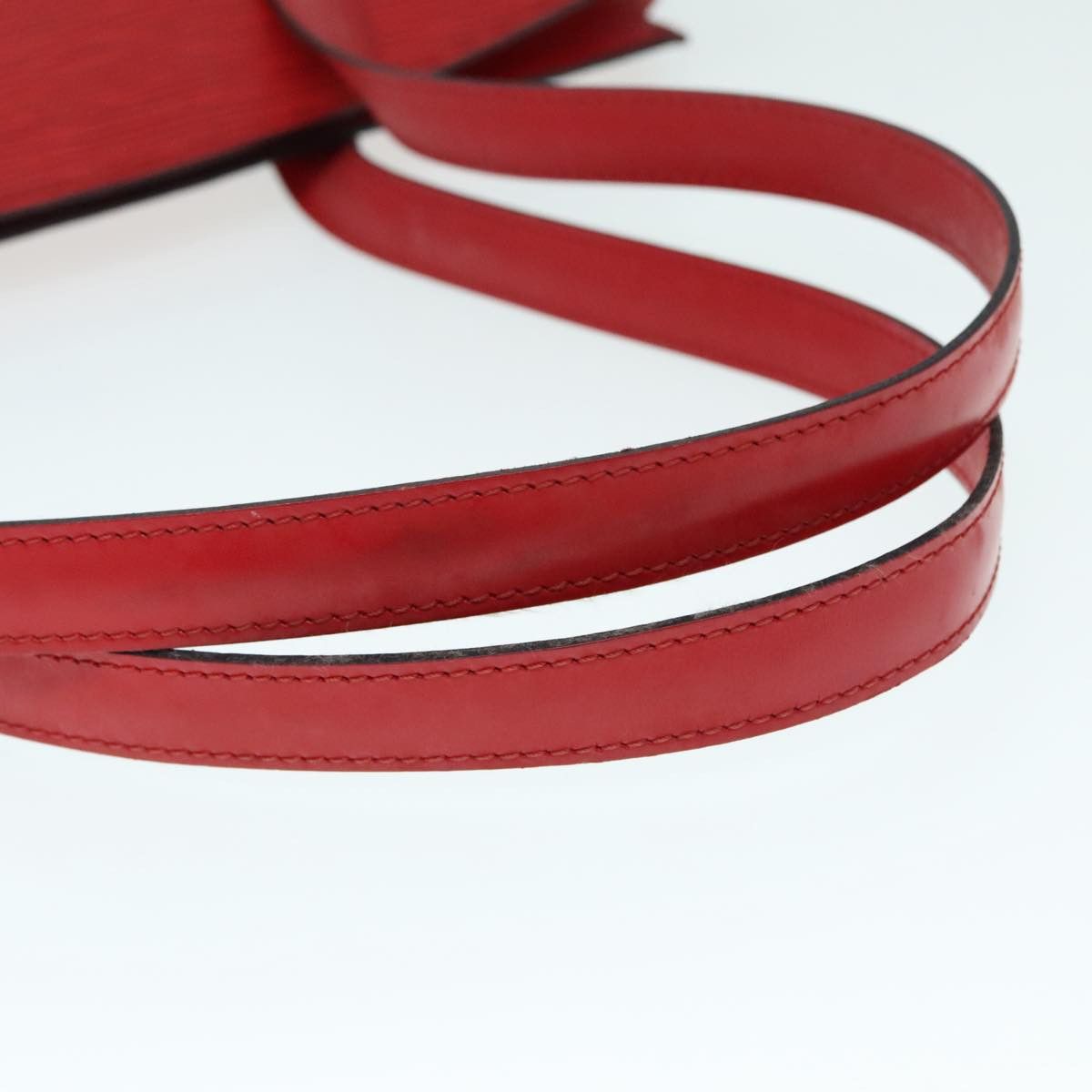 Louis Vuitton Saint Jacques Red Leather Shoulder Bag (Pre-Owned) Size ONE SIZE - 5 Thumbnail