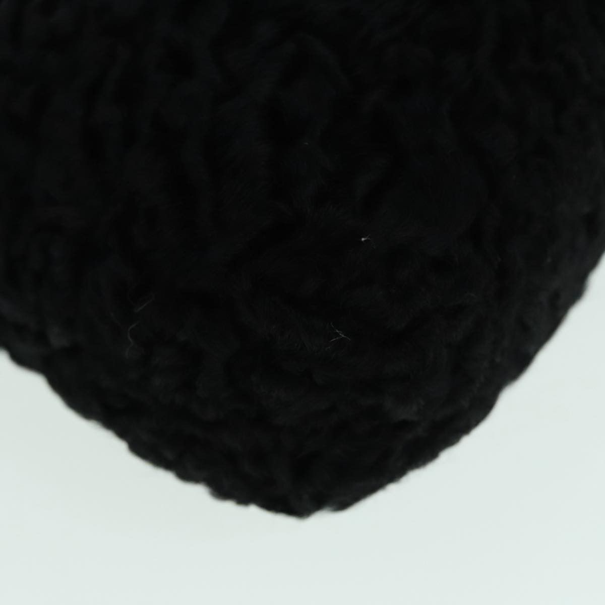 Fendi Black Wool Handbag (Pre-Owned) Size ONE SIZE - 6 Thumbnail