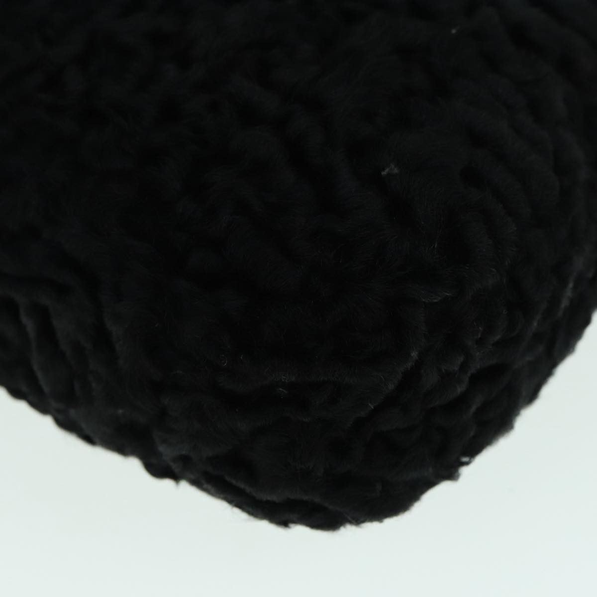 Fendi Black Wool Handbag (Pre-Owned) Size ONE SIZE - 7 Thumbnail