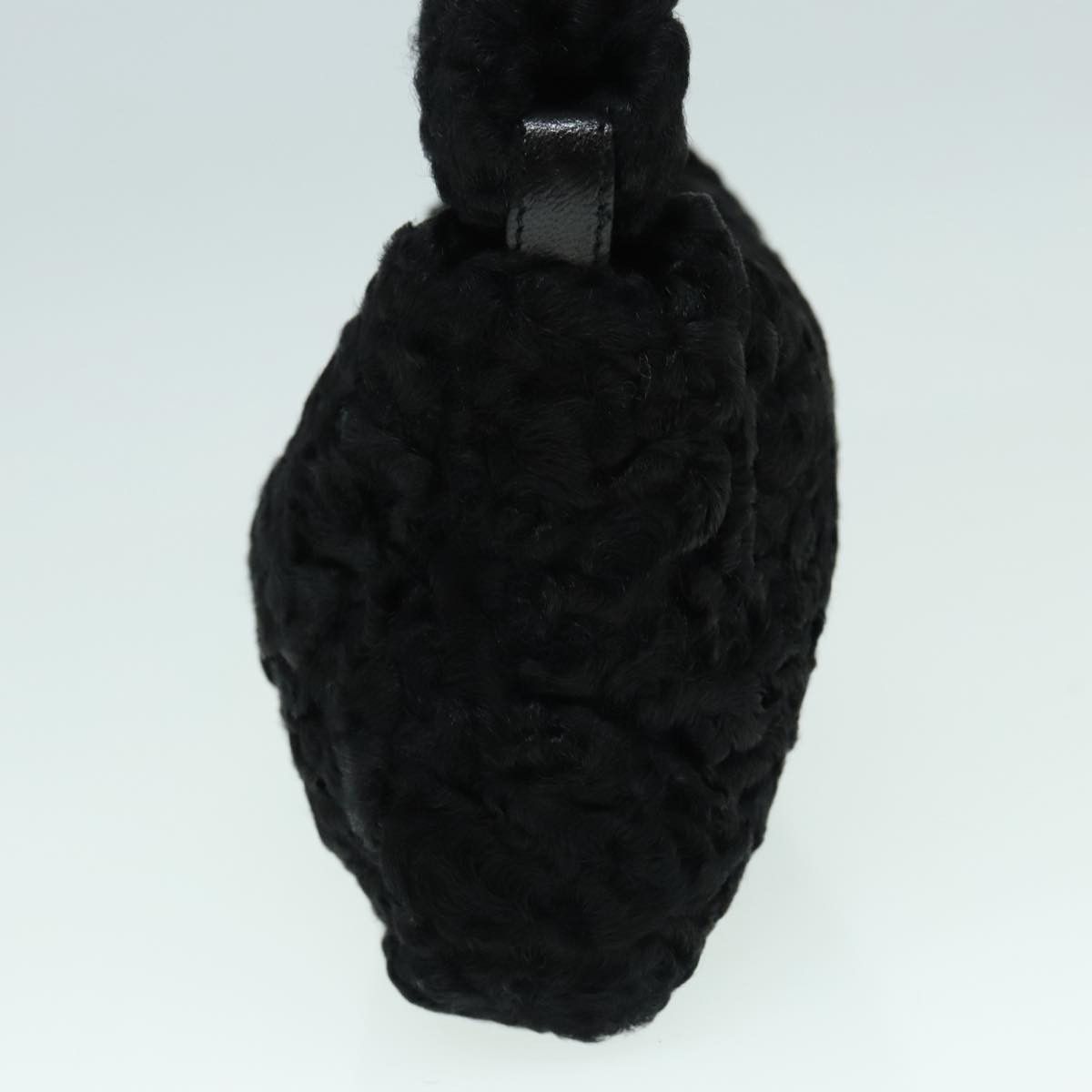 Fendi Black Wool Handbag (Pre-Owned) Size ONE SIZE - 3 Thumbnail