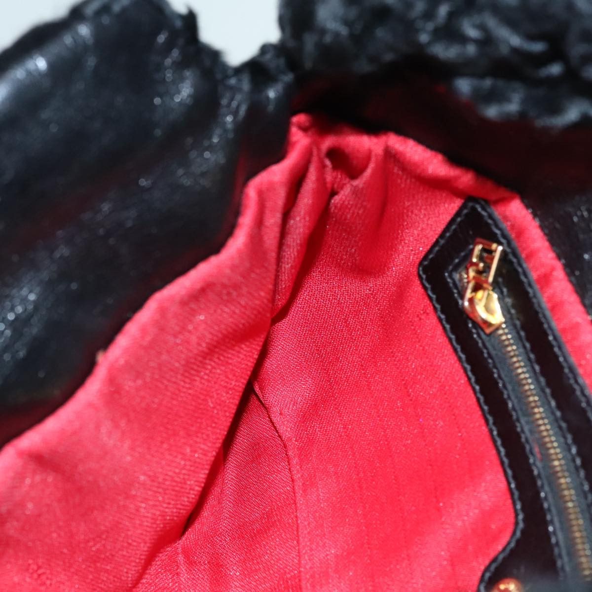 Fendi Black Wool Handbag (Pre-Owned) Size ONE SIZE - 20 Thumbnail