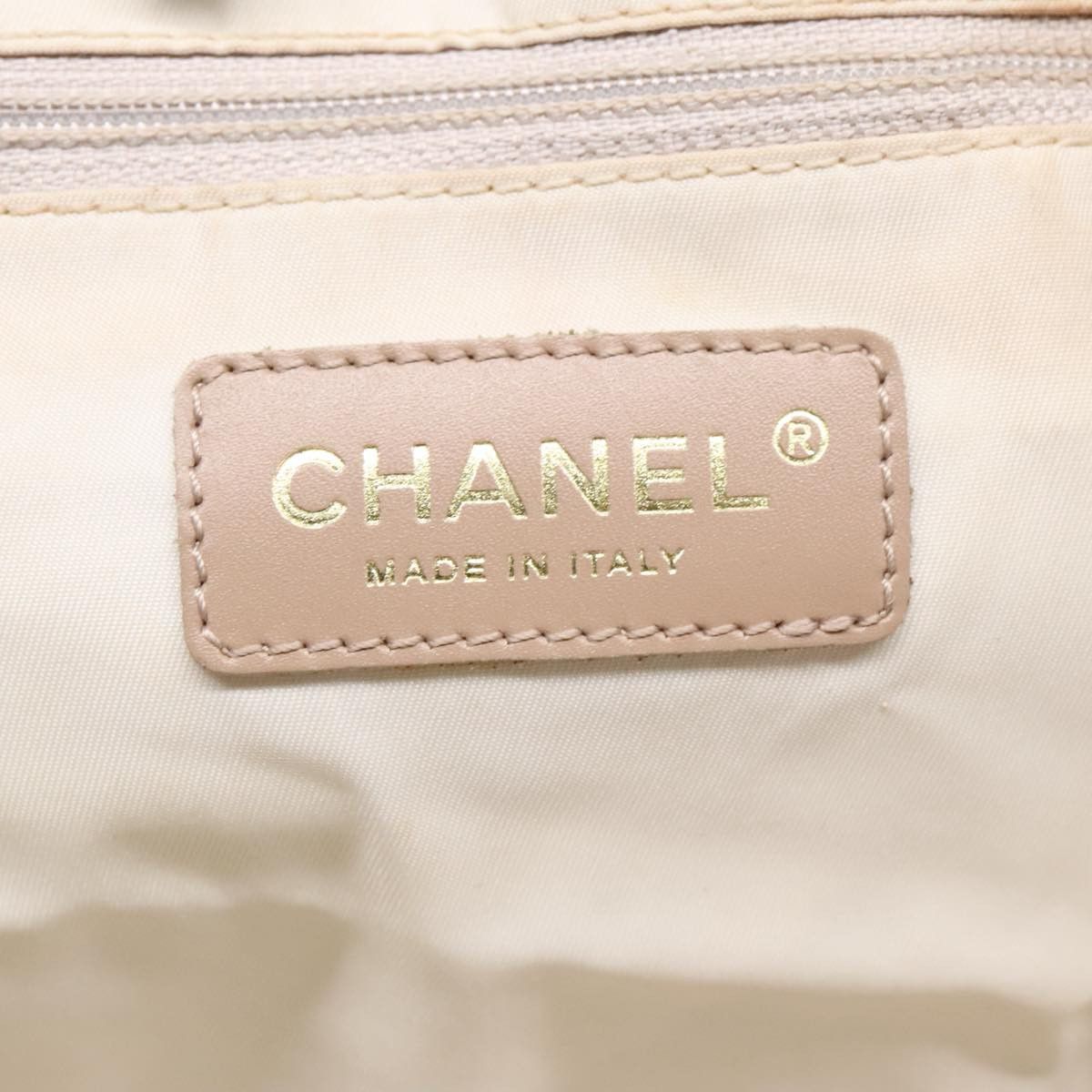 Chanel Travel Line Beige Canvas Tote Bag (Pre-Owned) Size ONE SIZE - 16 Thumbnail