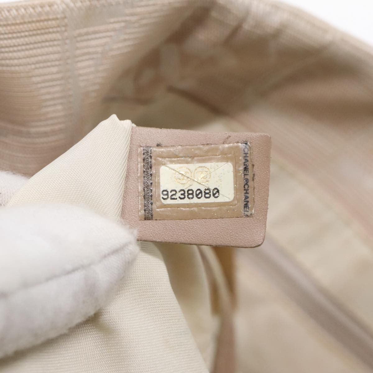 Chanel Travel Line Beige Canvas Tote Bag (Pre-Owned) Size ONE SIZE - 15 Thumbnail