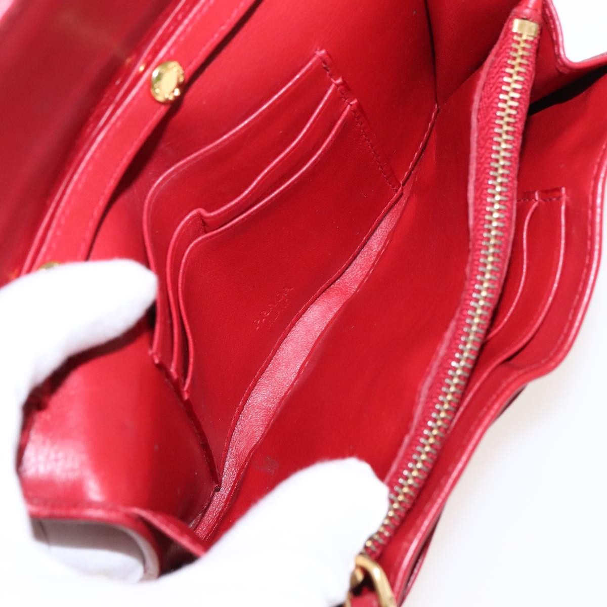 Prada Tessuto Red Synthetic Shoulder Bag (Pre-Owned) Size ONE SIZE - 12 Thumbnail