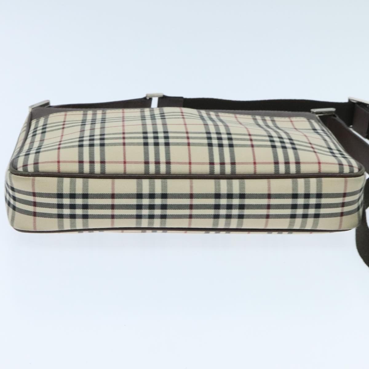 Burberry Nova Check Beige Canvas Shoulder Bag (Pre-Owned) Size ONE SIZE - 17 Thumbnail