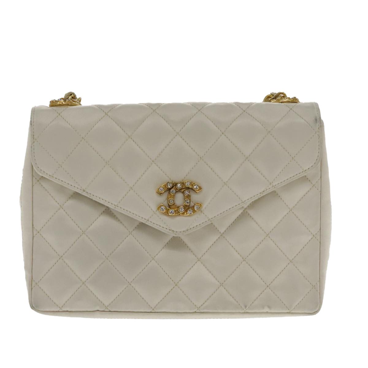 Chanel Single Flap Beige Leather Shoulder Bag (Pre-Owned) Size ONE SIZE - 2 Thumbnail