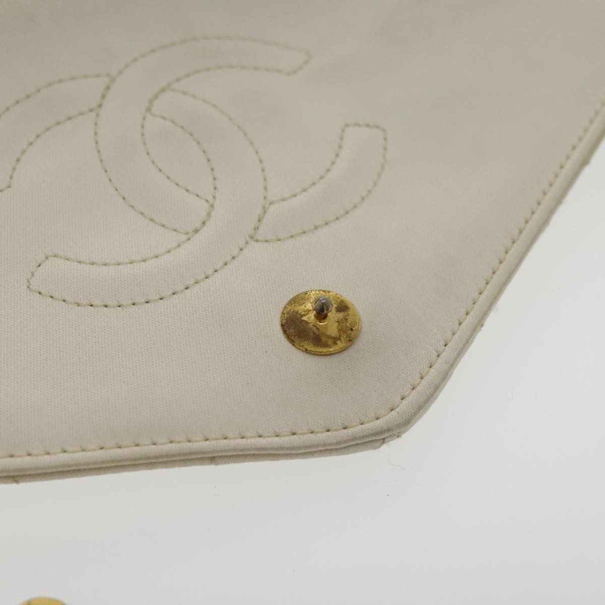 Chanel Single Flap Beige Leather Shoulder Bag (Pre-Owned) Size ONE SIZE - 17 Thumbnail