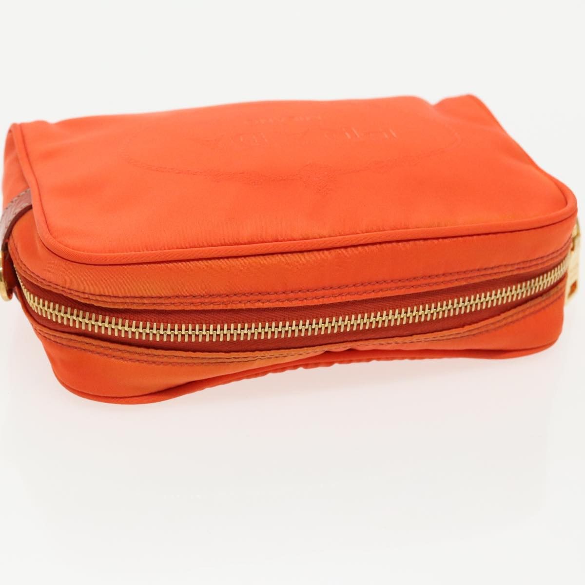 Prada Re-Nylon Orange Synthetic Clutch Bag (Pre-Owned) Size ONE SIZE - 14 Thumbnail