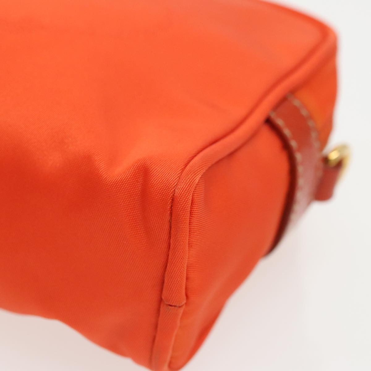 Prada Re-Nylon Orange Synthetic Clutch Bag (Pre-Owned) Size ONE SIZE - 5 Thumbnail