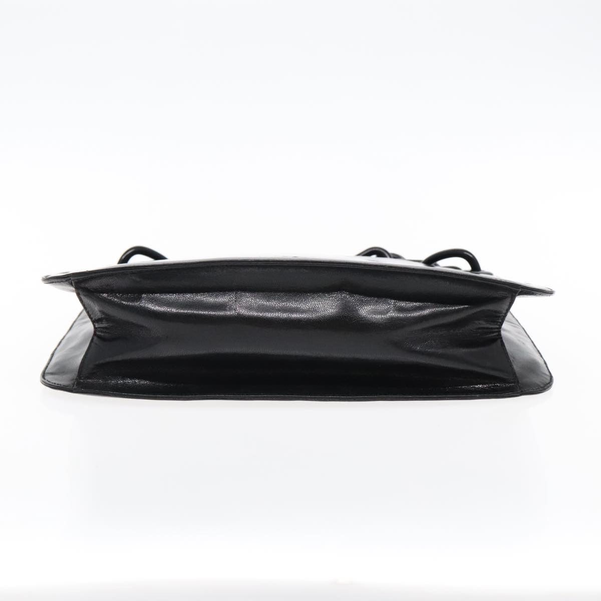 Prada Black Leather Shoulder Bag (Pre-Owned) Size ONE SIZE - 7 Thumbnail