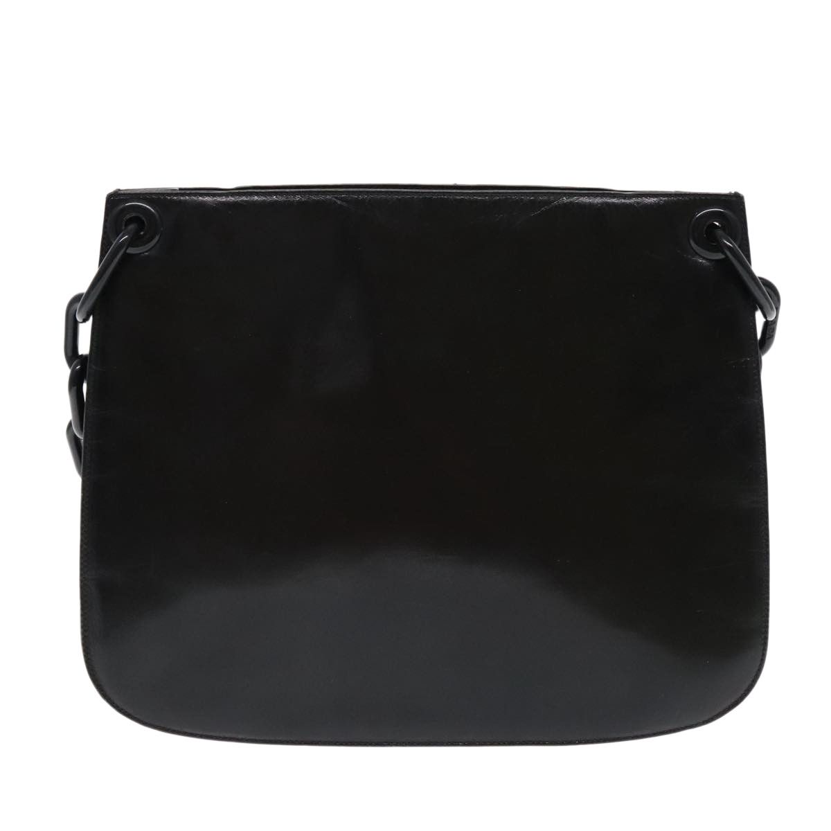 Prada Black Leather Shoulder Bag (Pre-Owned) Size ONE SIZE - 2 Thumbnail