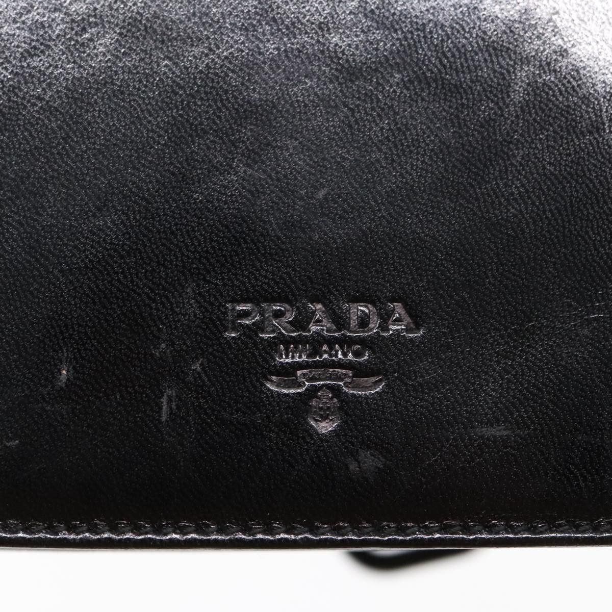 Prada Black Leather Shoulder Bag (Pre-Owned) Size ONE SIZE - 15 Thumbnail