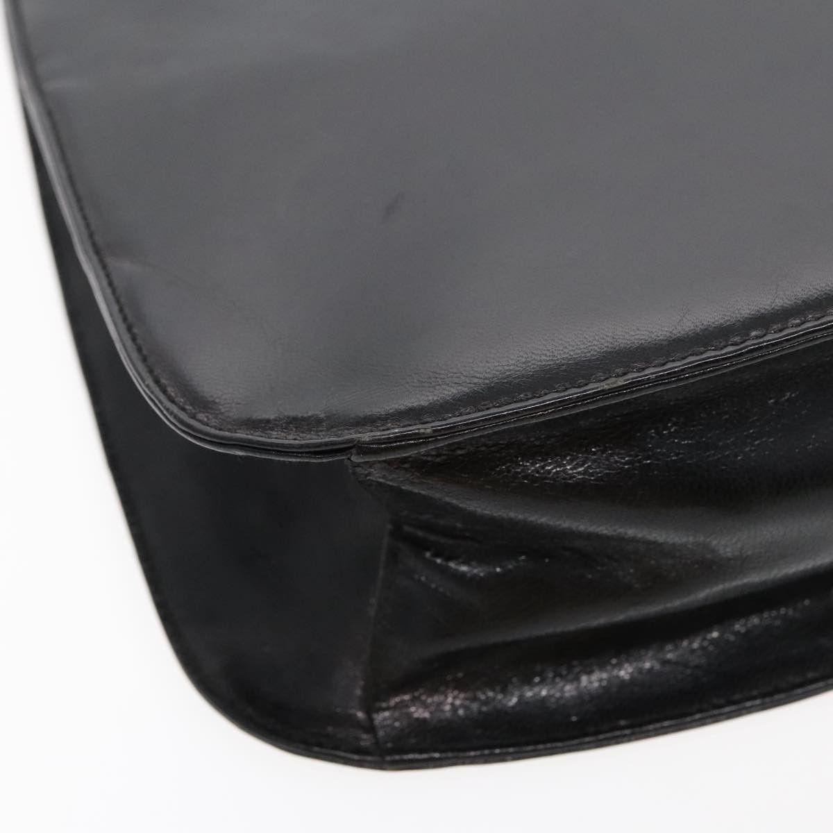 Prada Black Leather Shoulder Bag (Pre-Owned) Size ONE SIZE - 9 Thumbnail