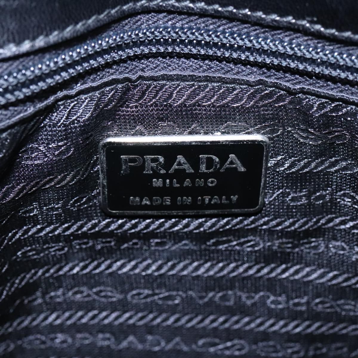 Prada Black Leather Shoulder Bag (Pre-Owned) Size ONE SIZE - 13 Thumbnail