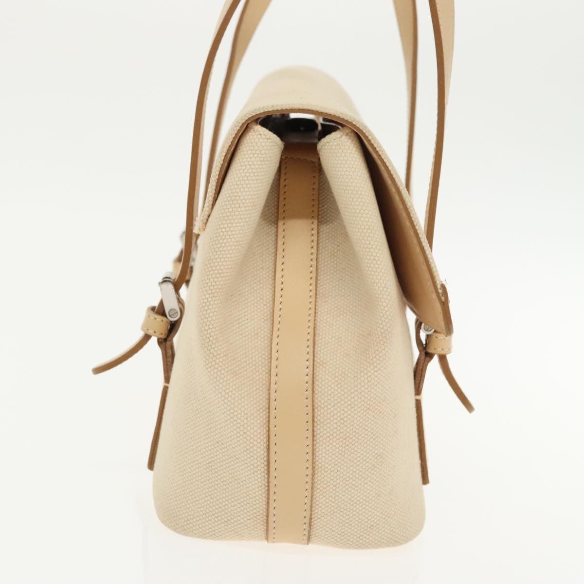 Burberry Nova Check Beige Canvas Handbag (Pre-Owned) Size ONE SIZE - 4 Thumbnail