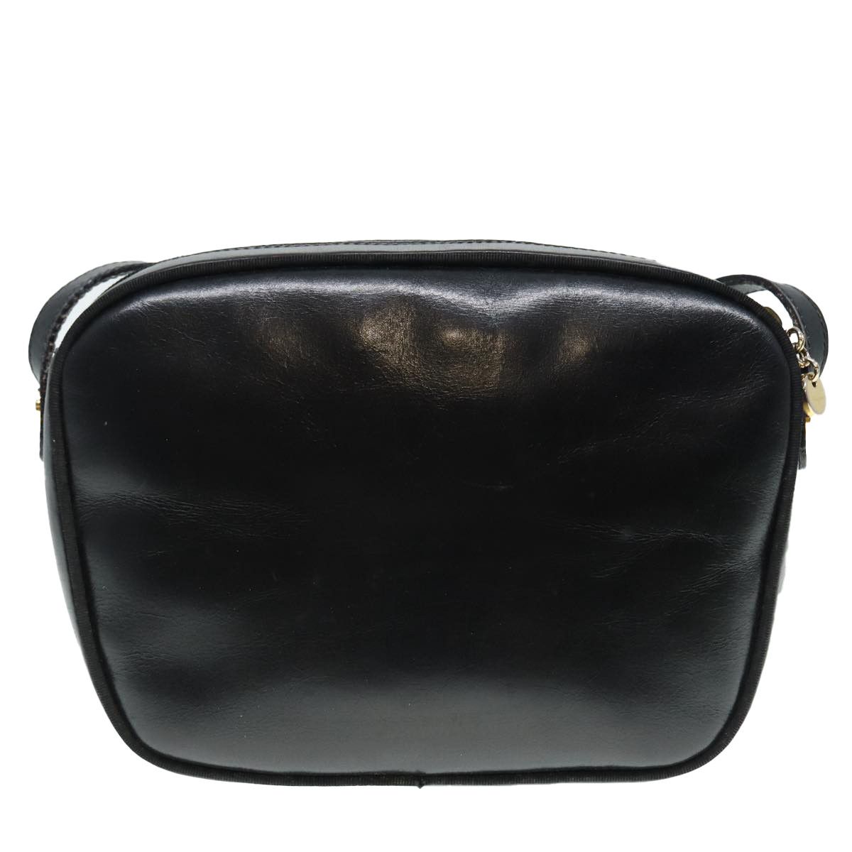 Salvatore Ferragamo Vara Black Leather Shoulder Bag (Pre-Owned) Size ONE SIZE - 2 Thumbnail
