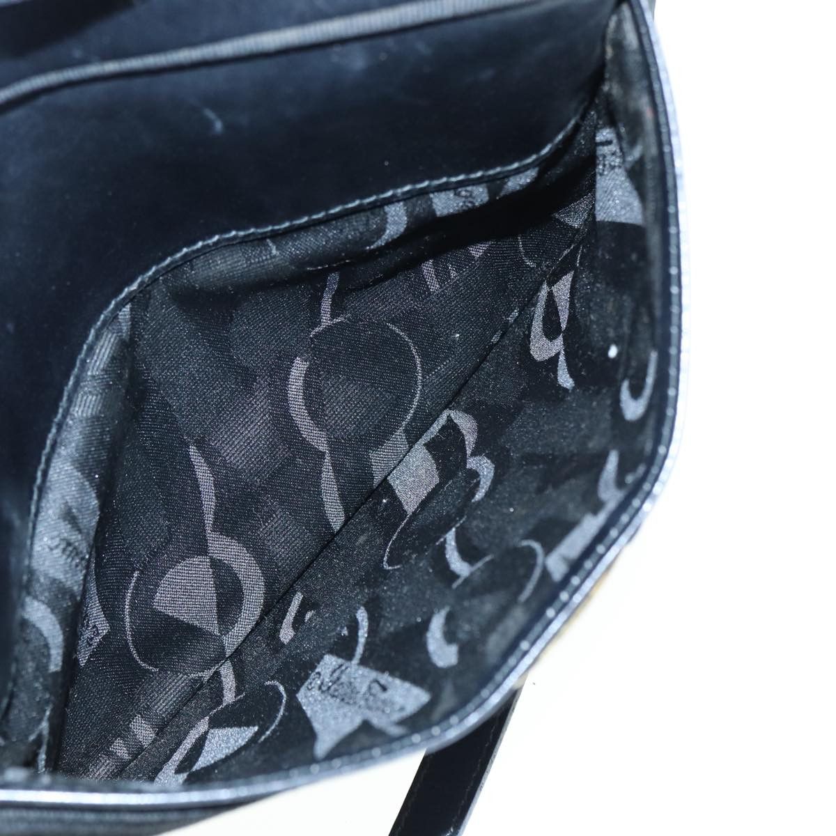Salvatore Ferragamo Vara Black Leather Shoulder Bag (Pre-Owned) Size ONE SIZE - 14 Thumbnail