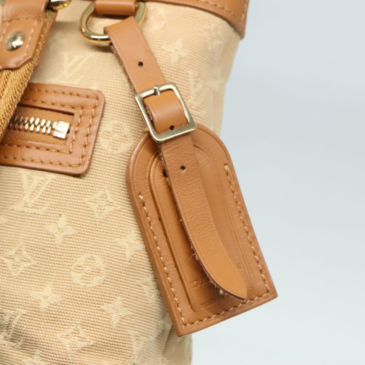 Louis Vuitton Lucille Beige Canvas Handbag (Pre-Owned) Size ONE SIZE - 16 Thumbnail