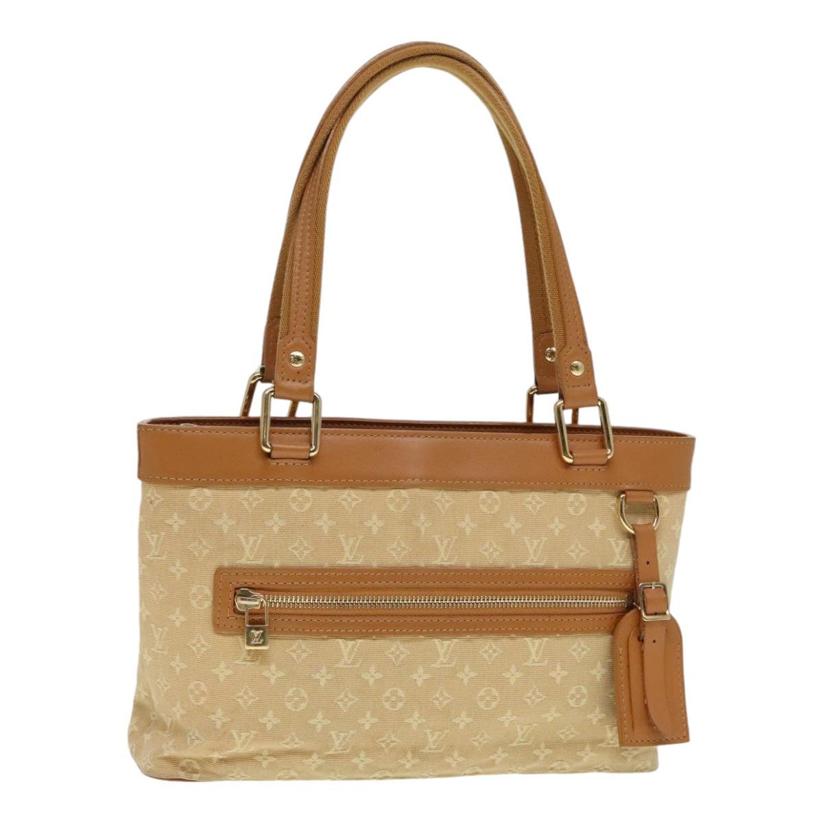 Louis Vuitton Lucille Beige Canvas Handbag (Pre-Owned) Size ONE SIZE - 19 Thumbnail